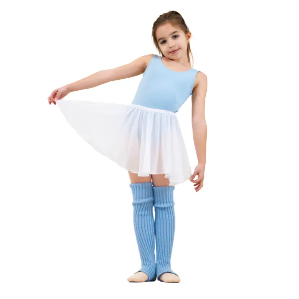 Capezio Kindertrikot mit Gürtel und breiten Trägern