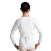 Capezio Cross Over Top, Aufwärm-Top für Mädchen - Weiss
