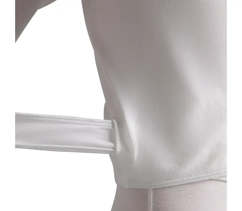 Capezio Cross Over Top, Aufwärm-Top für Mädchen - Weiss
