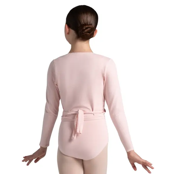 Capezio Cross Over Top, Aufwärm-Top für Mädchen