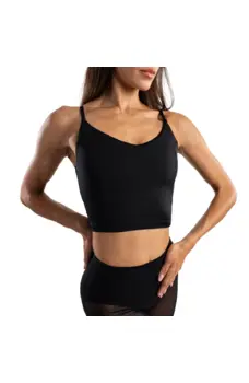 Capezio Dance Cami Top, Damen-Trainings-Latino-Top mit Trägern