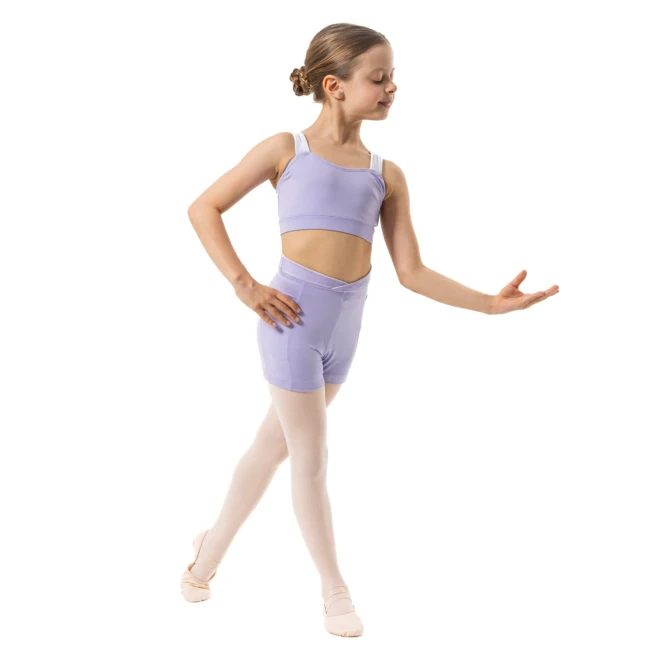 Capezio Catherine Top, Crop-Top für Mädchen - Violett - lavender