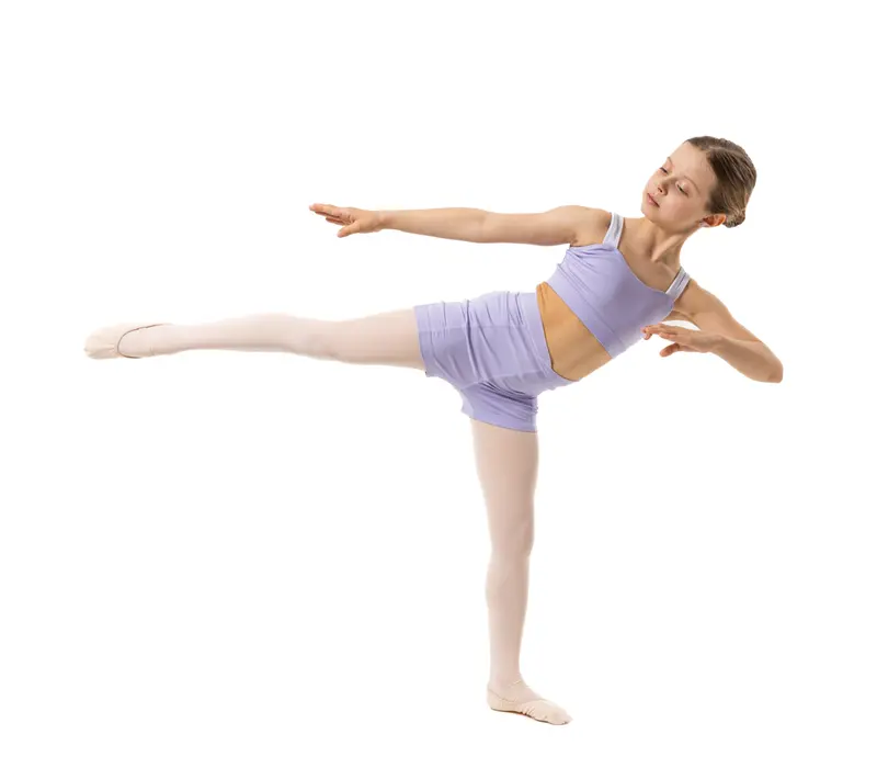Capezio Catherine Top, Crop-Top für Mädchen - Violett - lavender