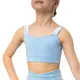 Capezio Catherine Top, Crop-Top für Mädchen - Hellblau Capezio