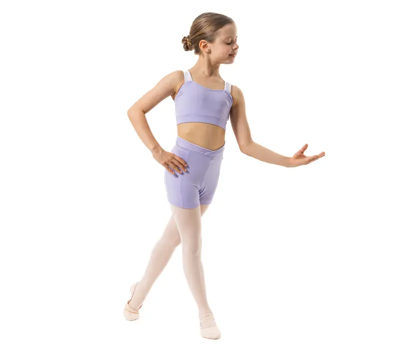 Capezio Star short, Kindershorts - Violett - lavender