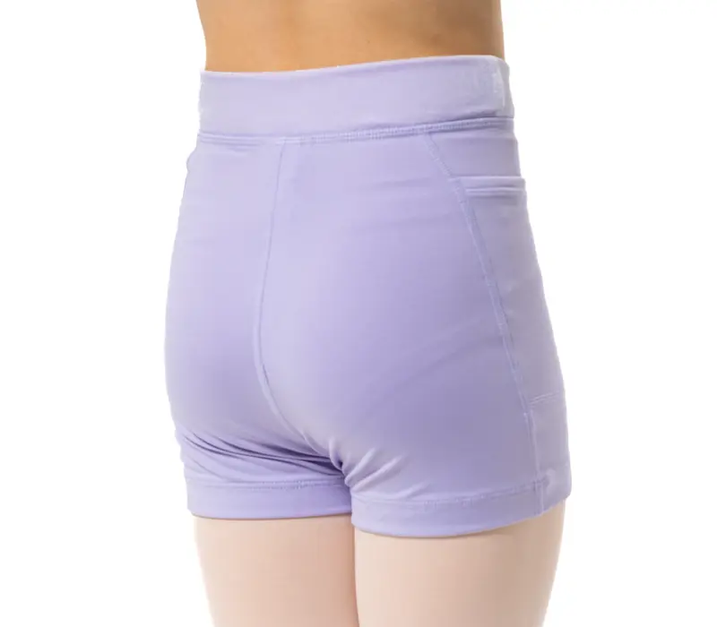 Capezio Star short, Kindershorts - Violett - lavender