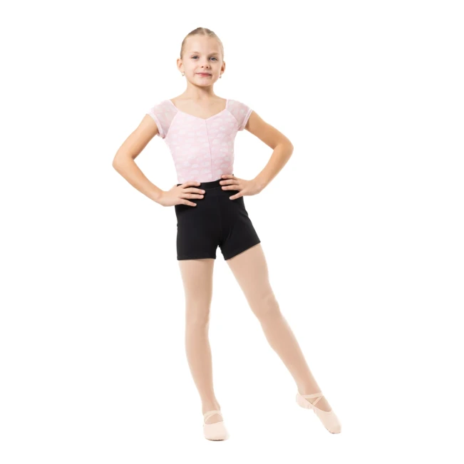 Capezio Cloud Nine Sunburst, Mädchen-Shorts Capezio Cloud Nine Sunburst, Mädchen-Shorts - Schwarz