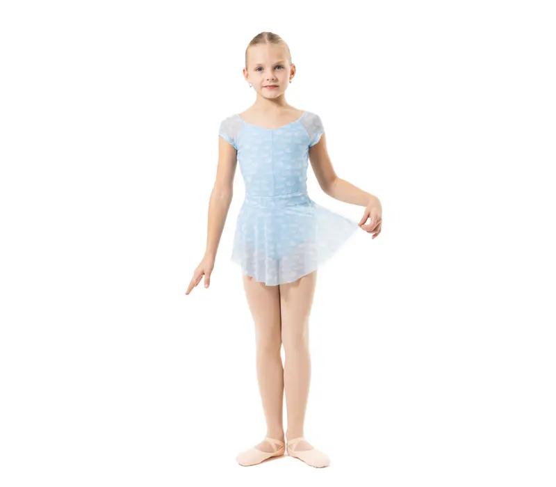 Capezio Cloud Nine Sky, Mädchen-Rock   - Hellblau Capezio