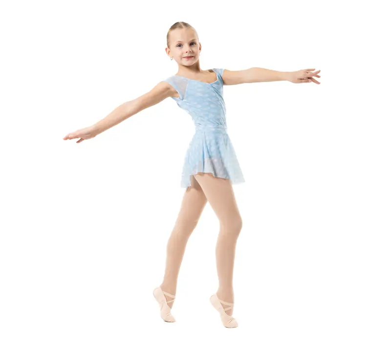 Capezio Cloud Nine Sky, Mädchen-Rock   - Hellblau Capezio