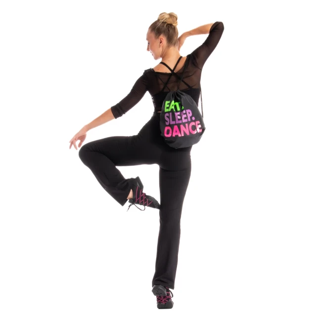 Capezio Eat Sleep Dance, Beutel mit Kordelzug Capezio Eat Sleep Dance, Beutel mit Kordelzug