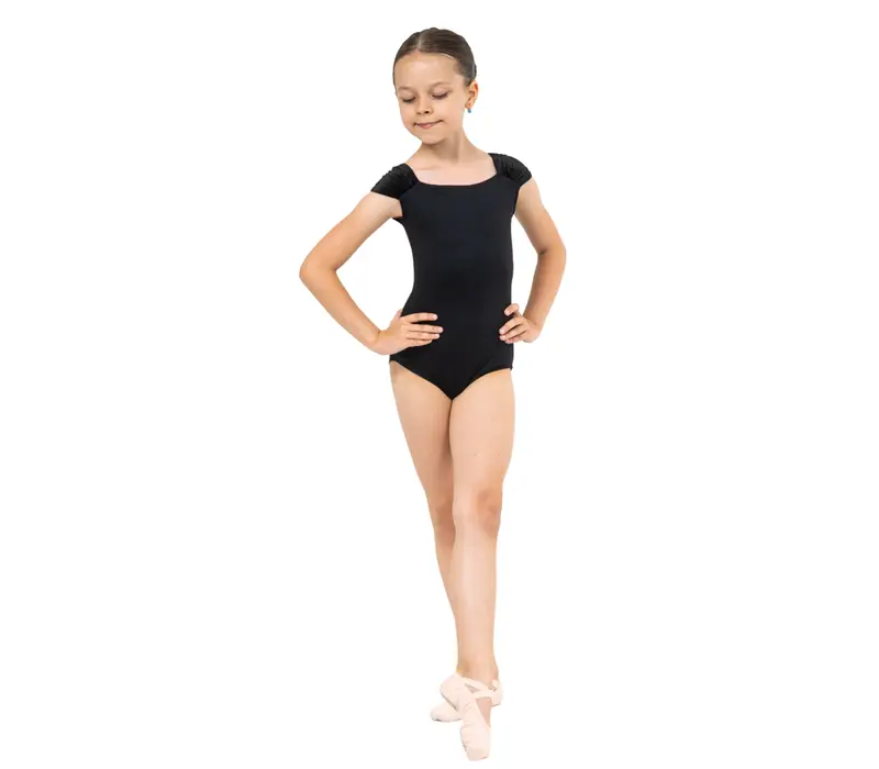 Capezio Elizabeth leotard, Trikot für Mädchen - Schwarz