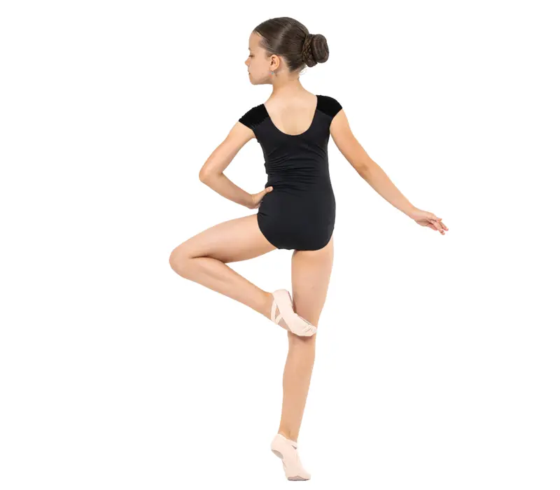 Capezio Elizabeth leotard, Trikot für Mädchen - Schwarz
