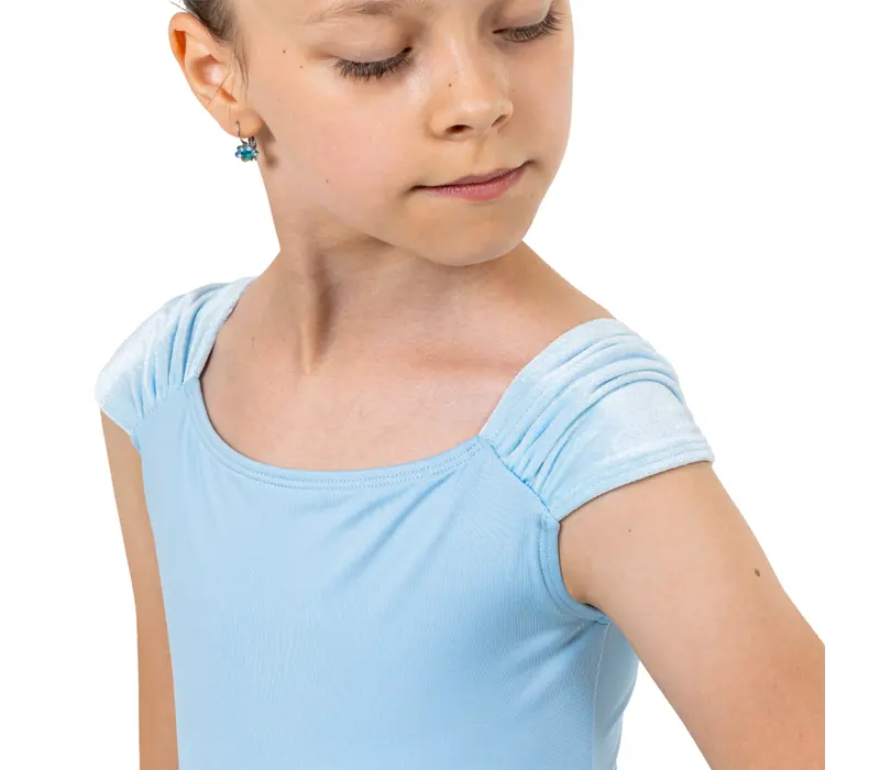 Capezio Elizabeth leotard, Trikot für Mädchen - Hellblau Capezio