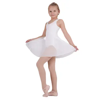 Capezio Empire dress, ballettkleid für Kinder - Weiss