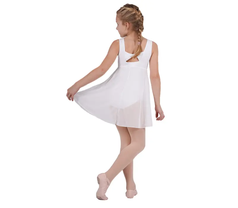 Capezio Empire dress, ballettkleid für Kinder - Weiss