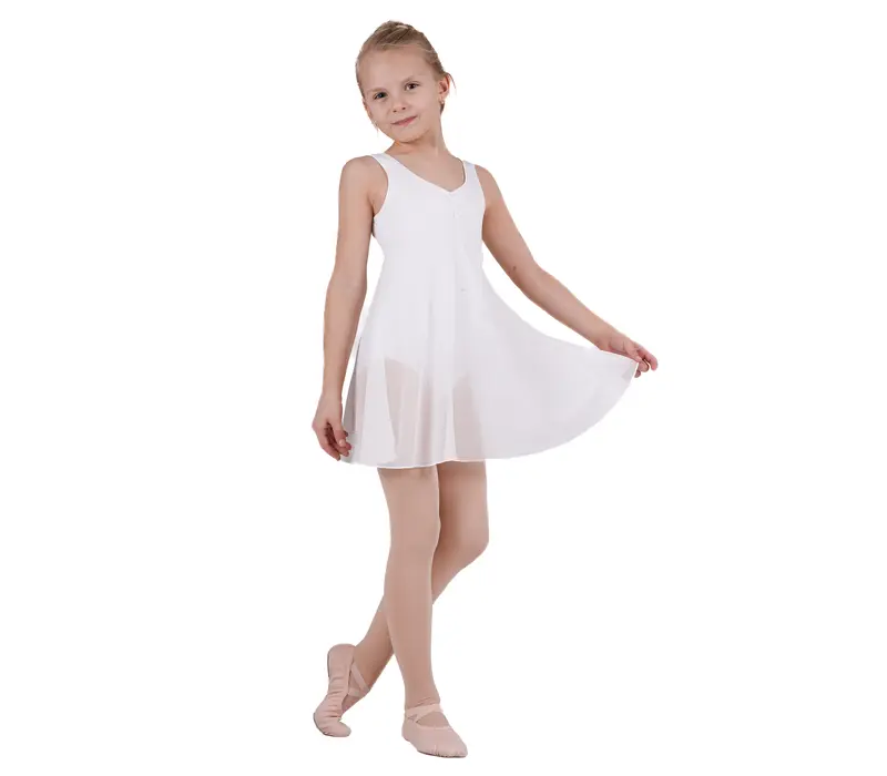 Capezio Empire dress, ballettkleid für Kinder - Weiss