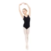 Capezio C'est La Vie Étoile Leotard, Mädchen-Trikot mit breiten Trägern - Schwarz Capezio C'est La Vie Étoile Leotard, Mädchen-Trikot mit breiten Trägern - Schwarz