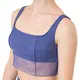 Capezio Goddes Sculpt Bra, Top mit breiten Trägern   - Blau - Sturmblau