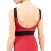 Capezio C'est La Vie Fleur, Mädchen-Trikot mit breiten Trägern - Rot scarlet Capezio