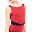 Capezio C'est La Vie Fleur, Mädchen-Trikot mit breiten Trägern - Rot scarlet Capezio