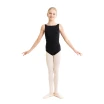 Capezio C'est La Vie Fleur, Mädchen-Trikot mit breiten Trägern - Schwarz Capezio C'est La Vie Fleur, Mädchen-Trikot mit breiten Trägern - Schwarz
