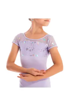 Capezio Galaxy, Kindertrikot mit kurzen Ärmeln  