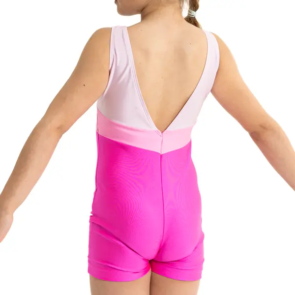 Capezio Galaxy Biketard, kurzärmeliger Biketard für Mädchen