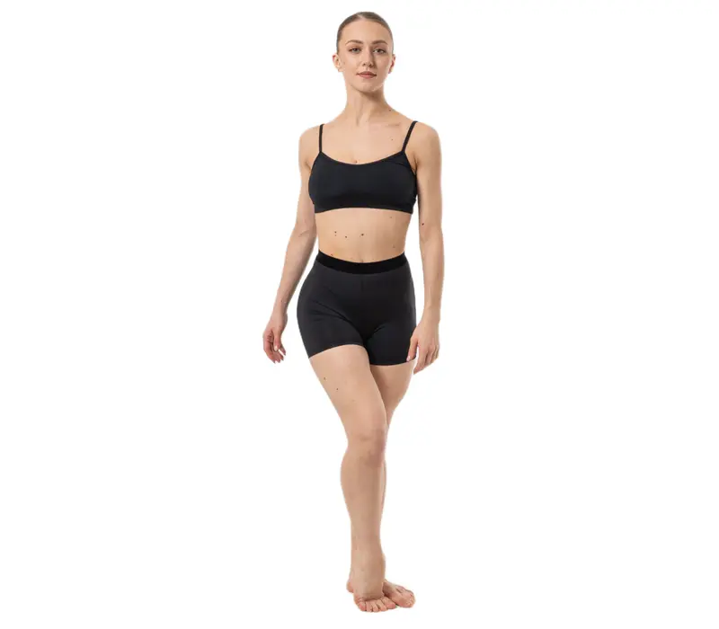 Capezio Glamour Short, Damen-Shorts - Schwarz