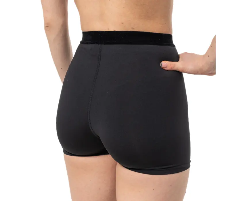 Capezio Glamour Short, Damen-Shorts - Schwarz