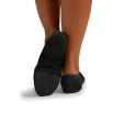 Capezio Jag, Jazzschuhe mit Wildledersohle für Frauen - Schwarz