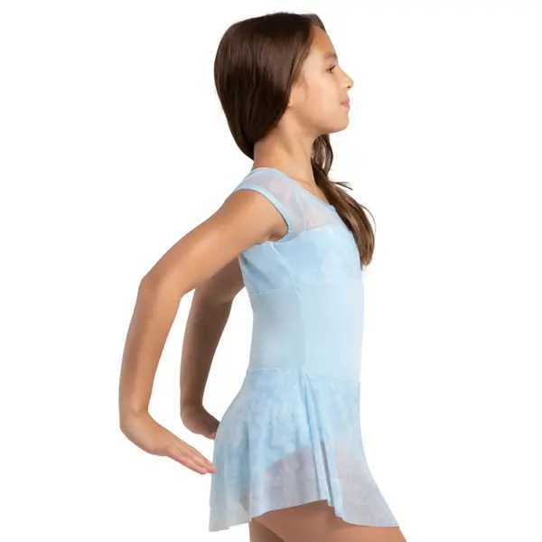 Capezio Opal, Mädchen-Trikot mit Rock