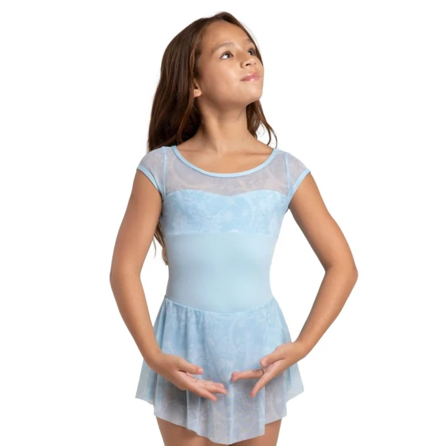 Capezio Opal, Mädchen-Trikot mit Rock Capezio Opal, Mädchen-Trikot mit Rock