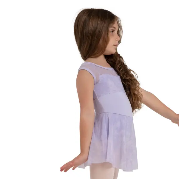 Capezio Opal, Mädchen-Trikot mit Rock