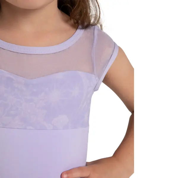 Capezio Opal, Mädchen-Trikot mit Rock