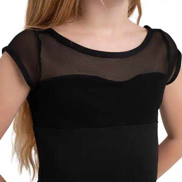 Capezio Opal, Mädchen-Trikot mit Rock