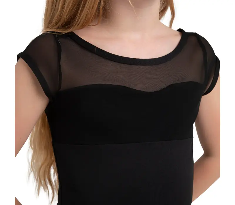 Capezio Pixie Dress, Mädchentrikot mit Röckchen - Schwarz