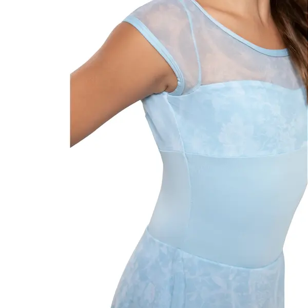 Capezio Opal, Mädchen-Trikot mit Rock