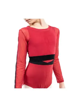 Capezio C'est La Vie Joyeux Mesh Cover Up, Mädchen-Top  