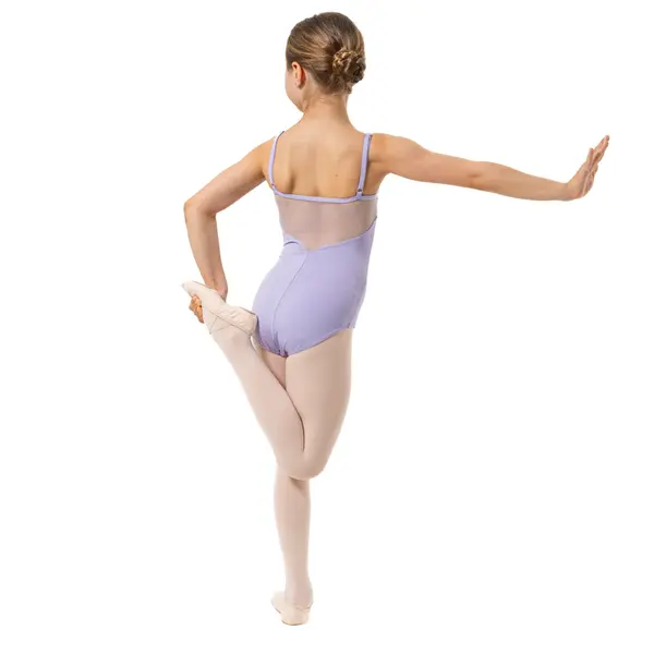 Capezio Lake Leotard, geblümter Mädchentrikot mit Spaghettiträgern