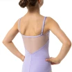 Capezio Lake Leotard, geblümter Mädchentrikot mit Spaghettiträgern - Violett - lavender Capezio Lake Leotard, geblümter Mädchentrikot mit Spaghettiträgern - Violett - lavender