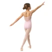 Capezio Lake Leotard, geblümter Mädchentrikot mit Spaghettiträgern - Rosa Capezio