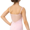 Capezio Lake Leotard, geblümter Mädchentrikot mit Spaghettiträgern - Rosa Capezio