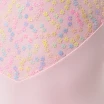 Capezio Lake Leotard, geblümter Mädchentrikot mit Spaghettiträgern - Rosa Capezio