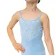 Capezio Lake Leotard, geblümter Mädchentrikot mit Spaghettiträgern