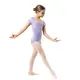 Capezio Lotus Leotard, Kurzarmtrikot für Mädchen mit Blumenmuster
