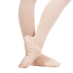 Capezio Luna, Kinder-Leder-Tanzschläppchen - Rosa balet Capezio