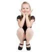 Capezio Luna, Kinder-Leder-Tanzschläppchen - Schwarz Capezio Luna, Kinder-Leder-Tanzschläppchen - Schwarz