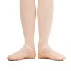 Capezio Luna, Kinder-Leder-Tanzschläppchen - Rosa balet Capezio