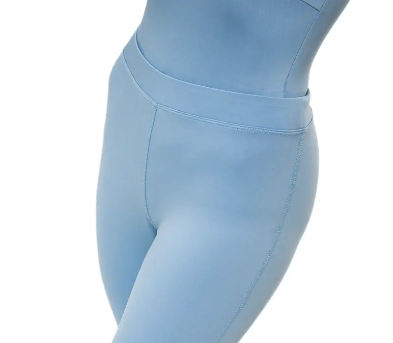 Capezio Memory Flare Legging, Damenhose - Hellblau - Horizon Capezio
