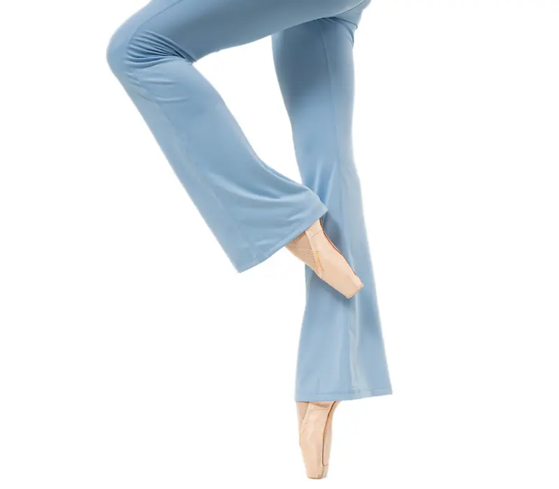 Capezio Memory Flare Legging, Damenhose - Hellblau - Horizon Capezio